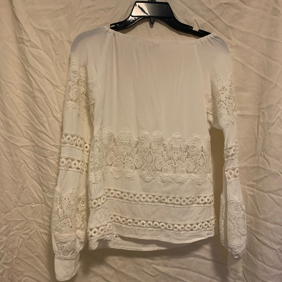 For Love and Lemons Lace Off the Shoulder Blouse - Picture 2 of 9